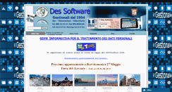 Desktop Screenshot of dessoftware.it